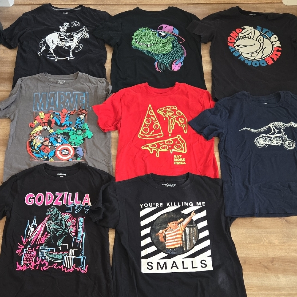 Boy's Graphic T-Shirt Bundle (21 Shirts) - Picture 8 of 16